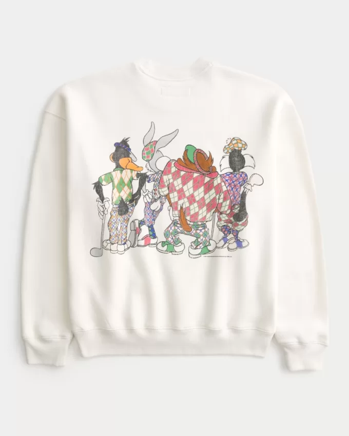 Boxy Looney Tunes Golf Graphic Crew Sweatshirt,Boxy Looney Tunes Golf Graphic Crew Sweatshirt Boxy Looney Tunes Golf Graphic Crew Sweatshirt,Boxy Looney Tunes Golf Graphic Crew Sweatshirt
