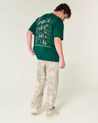 Boxy Michigan State University Graphic Tee,Boxy Michigan State University Graphic Tee Boxy Michigan State University Graphic Tee,Boxy Michigan State University Graphic Tee