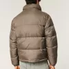 Boxy Mock-Neck Puffer Jacket,Boxy Mock-Neck Puffer Jacket Boxy Mock-Neck Puffer Jacket,Boxy Mock-Neck Puffer Jacket