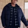 Boxy Mock-Neck Puffer Jacket,Boxy Mock-Neck Puffer Jacket Boxy Mock-Neck Puffer Jacket,Boxy Mock-Neck Puffer Jacket