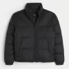 Boxy Mock-Neck Puffer Jacket,Boxy Mock-Neck Puffer Jacket Boxy Mock-Neck Puffer Jacket,Boxy Mock-Neck Puffer Jacket
