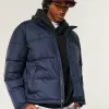Boxy Mock-Neck Puffer Jacket,Boxy Mock-Neck Puffer Jacket Boxy Mock-Neck Puffer Jacket,Boxy Mock-Neck Puffer Jacket