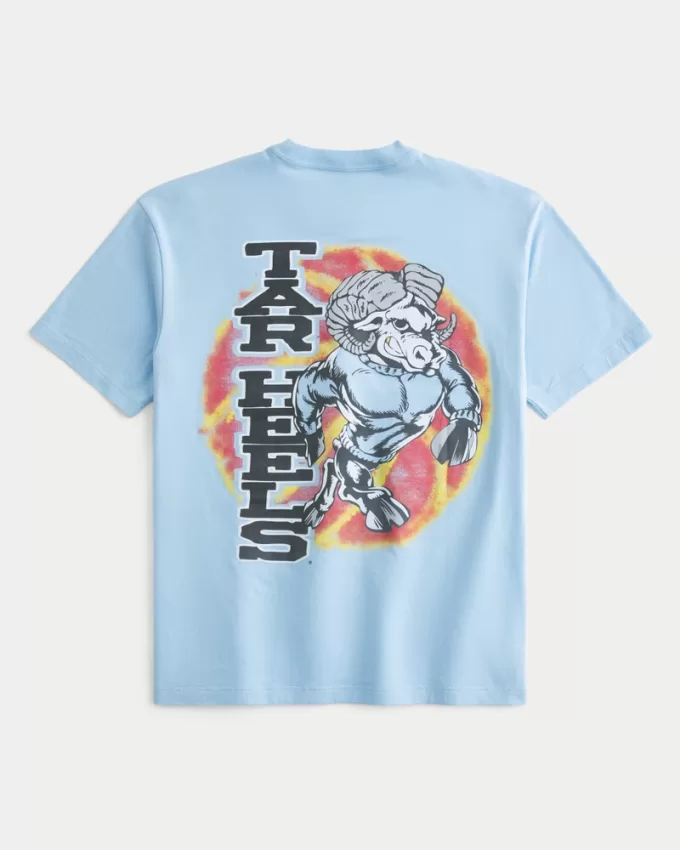 Boxy North Carolina Tar Heels Graphic Tee,Boxy North Carolina Tar Heels Graphic Tee Boxy North Carolina Tar Heels Graphic Tee,Boxy North Carolina Tar Heels Graphic Tee
