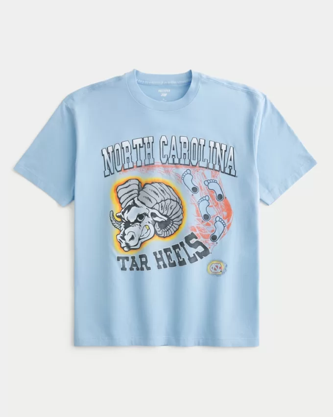 Boxy North Carolina Tar Heels Graphic Tee,Boxy North Carolina Tar Heels Graphic Tee Boxy North Carolina Tar Heels Graphic Tee,Boxy North Carolina Tar Heels Graphic Tee