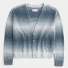 Boxy Ombre Stripe Cardigan,Boxy Ombre Stripe Cardigan Boxy Ombre Stripe Cardigan,Boxy Ombre Stripe Cardigan