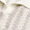 Boxy Pattern Sweater Polo,Boxy Pattern Sweater Polo Boxy Pattern Sweater Polo,Boxy Pattern Sweater Polo