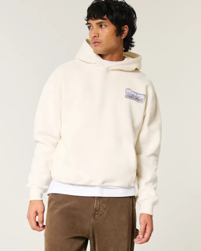 Boxy Pepsi NASCAR Racing Graphic Hoodie,Boxy Pepsi NASCAR Racing Graphic Hoodie