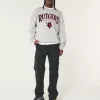 Boxy Rutgers University Graphic Crew Sweatshirt,Boxy Rutgers University Graphic Crew Sweatshirt Boxy Rutgers University Graphic Crew Sweatshirt,Boxy Rutgers University Graphic Crew Sweatshirt