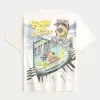 Boxy Scooby Doo Racing Graphic Tee,Boxy Scooby Doo Racing Graphic Tee