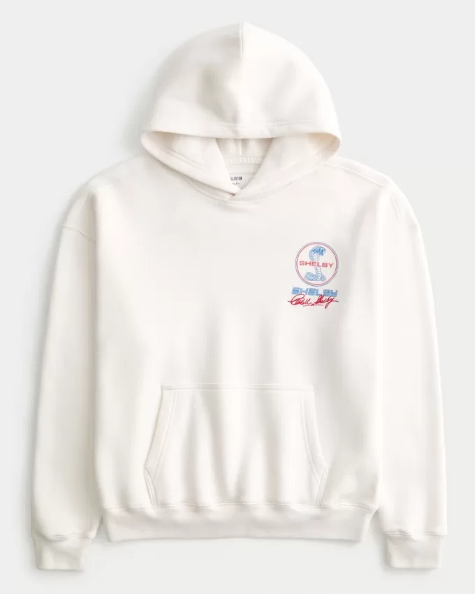 Boxy Shelby Graphic Hoodie,Boxy Shelby Graphic Hoodie