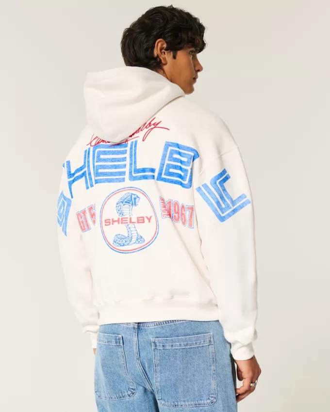 Boxy Shelby Graphic Hoodie,Boxy Shelby Graphic Hoodie