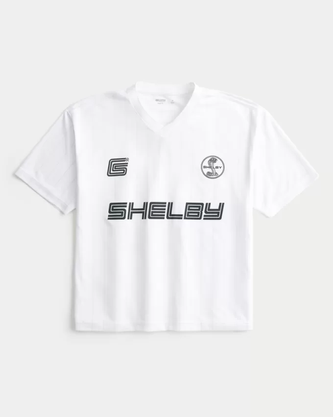 Boxy Shelby Graphic Soccer Jersey,Boxy Shelby Graphic Soccer Jersey Boxy Shelby Graphic Soccer Jersey,Boxy Shelby Graphic Soccer Jersey