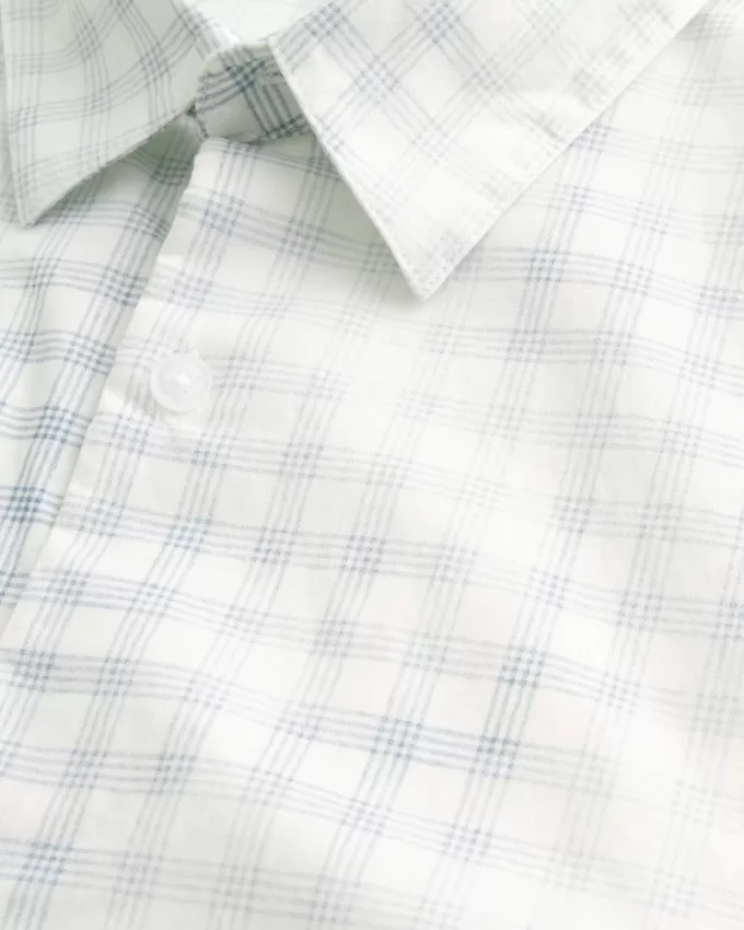 Boxy Short-Sleeve Poplin Shirt,Boxy Short-Sleeve Poplin Shirt Boxy Short-Sleeve Poplin Shirt,Boxy Short-Sleeve Poplin Shirt