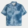 Boxy Short-Sleeve Poplin Shirt,Boxy Short-Sleeve Poplin Shirt Boxy Short-Sleeve Poplin Shirt,Boxy Short-Sleeve Poplin Shirt