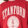 Boxy Stanford University Graphic Crew Sweatshirt,Boxy Stanford University Graphic Crew Sweatshirt Boxy Stanford University Graphic Crew Sweatshirt,Boxy Stanford University Graphic Crew Sweatshirt