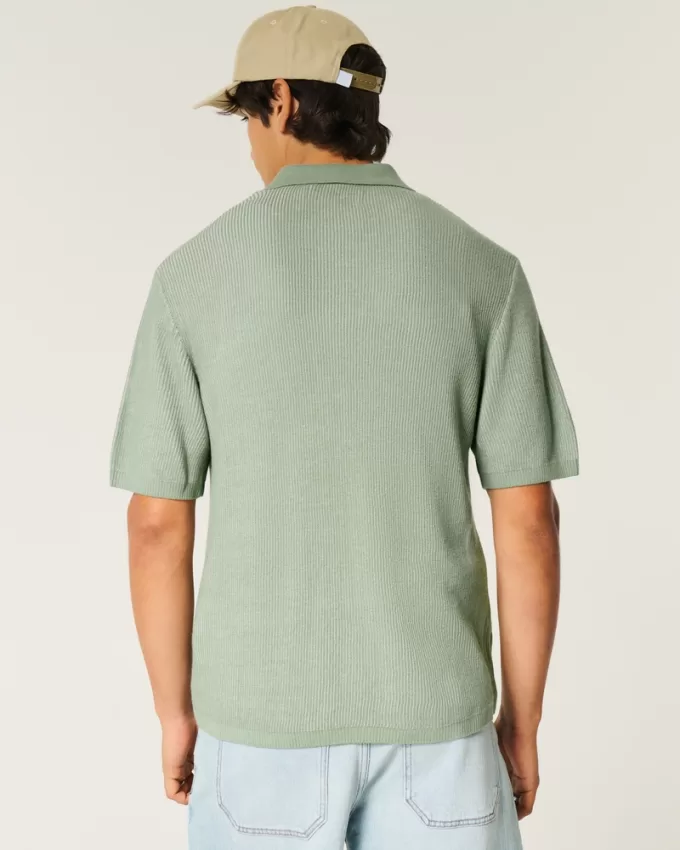 Boxy Sweater Polo,Boxy Sweater Polo Boxy Sweater Polo,Boxy Sweater Polo