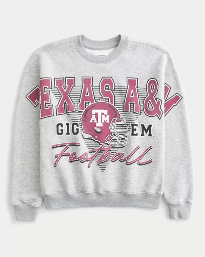 Boxy Texas A&M University Graphic Crew Sweatshirt,Boxy Texas A&M University Graphic Crew Sweatshirt Boxy Texas A&M University Graphic Crew Sweatshirt,Boxy Texas A&M University Graphic Crew Sweatshirt