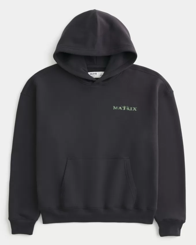 Boxy The Matrix Graphic Hoodie,Boxy The Matrix Graphic Hoodie Boxy The Matrix Graphic Hoodie,Boxy The Matrix Graphic Hoodie