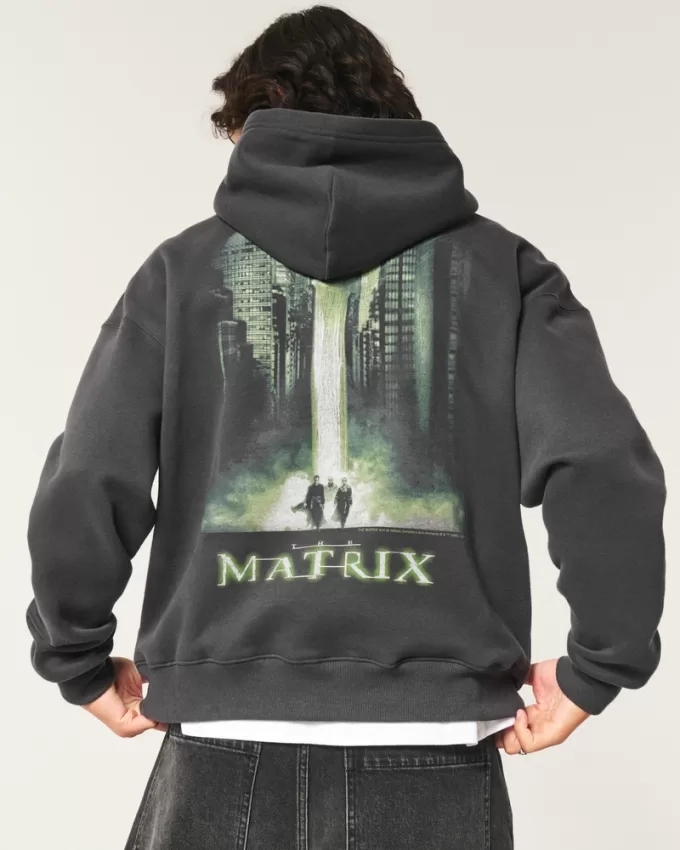 Boxy The Matrix Graphic Hoodie,Boxy The Matrix Graphic Hoodie Boxy The Matrix Graphic Hoodie,Boxy The Matrix Graphic Hoodie