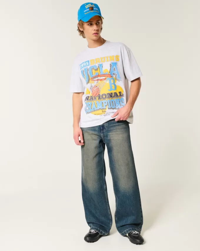 Boxy UCLA Bruins Graphic Tee,Boxy UCLA Bruins Graphic Tee Boxy UCLA Bruins Graphic Tee,Boxy UCLA Bruins Graphic Tee