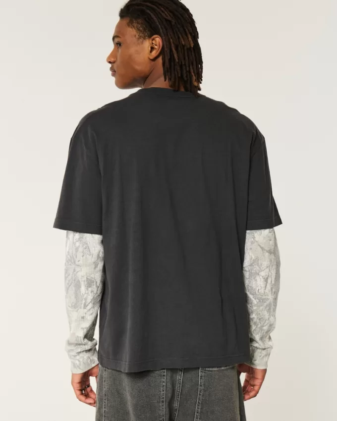 Boxy UConn Graphic Tee,Boxy UConn Graphic Tee Boxy UConn Graphic Tee,Boxy UConn Graphic Tee