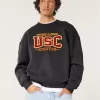 Boxy USC Athletics Graphic Crew Sweatshirt,Boxy USC Athletics Graphic Crew Sweatshirt Boxy USC Athletics Graphic Crew Sweatshirt,Boxy USC Athletics Graphic Crew Sweatshirt