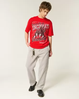 Boxy University of Cincinnati Bearcats Graphic Tee,Boxy University of Cincinnati Bearcats Graphic Tee Boxy University of Cincinnati Bearcats Graphic Tee,Boxy University of Cincinnati Bearcats Graphic Tee