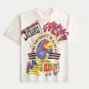 Boxy University of Kansas Jayhawks Graphic Tee,Boxy University of Kansas Jayhawks Graphic Tee Boxy University of Kansas Jayhawks Graphic Tee,Boxy University of Kansas Jayhawks Graphic Tee