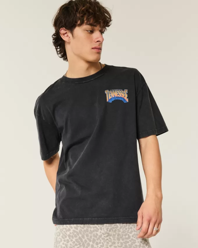 Boxy University of Tennessee Volunteers Graphic Tee,Boxy University of Tennessee Volunteers Graphic Tee Boxy University of Tennessee Volunteers Graphic Tee,Boxy University of Tennessee Volunteers Graphic Tee