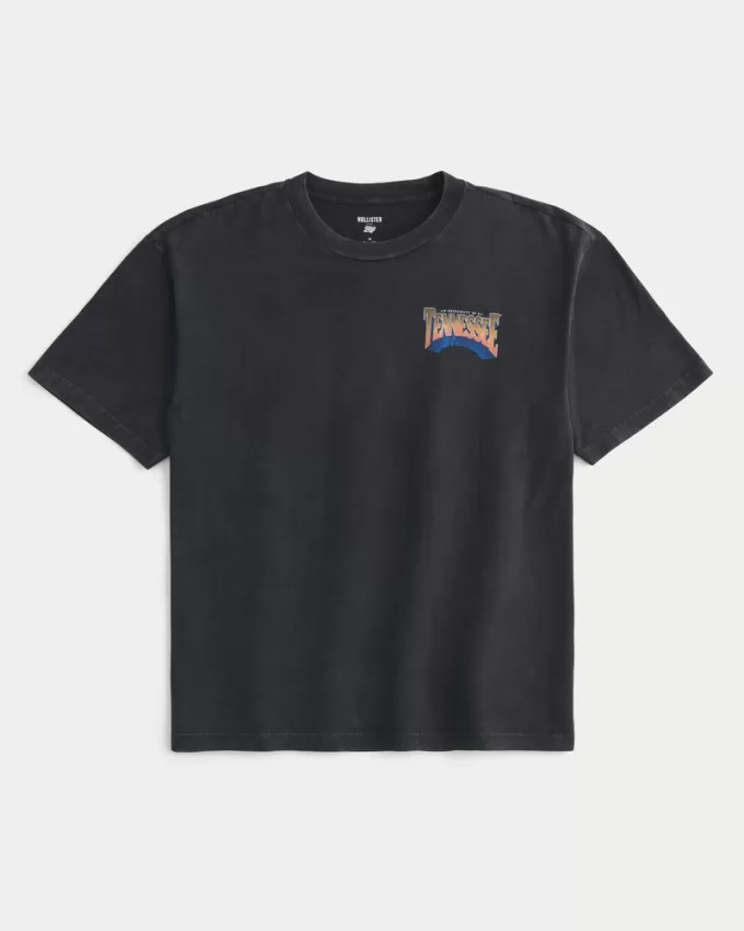 Boxy University of Tennessee Volunteers Graphic Tee,Boxy University of Tennessee Volunteers Graphic Tee Boxy University of Tennessee Volunteers Graphic Tee,Boxy University of Tennessee Volunteers Graphic Tee