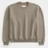 Boxy Washed Crew Sweatshirt,Boxy Washed Crew Sweatshirt Boxy Washed Crew Sweatshirt,Boxy Washed Crew Sweatshirt