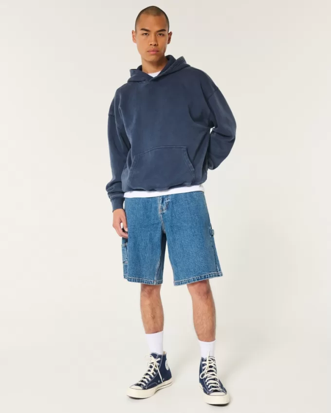 Boxy Washed Hoodie,Boxy Washed Hoodie Boxy Washed Hoodie,Boxy Washed Hoodie