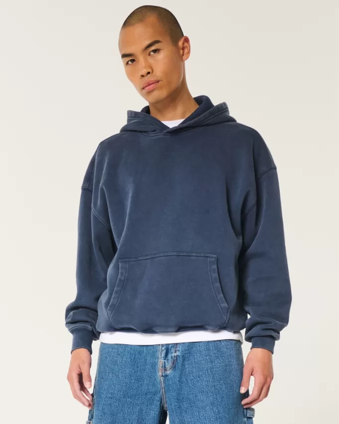 Boxy Washed Hoodie,Boxy Washed Hoodie Boxy Washed Hoodie,Boxy Washed Hoodie
