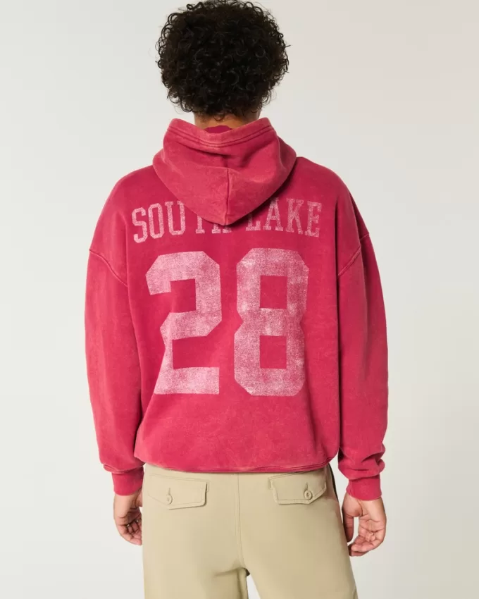 Boxy Washed Number Graphic Hoodie,Boxy Washed Number Graphic Hoodie Boxy Washed Number Graphic Hoodie,Boxy Washed Number Graphic Hoodie