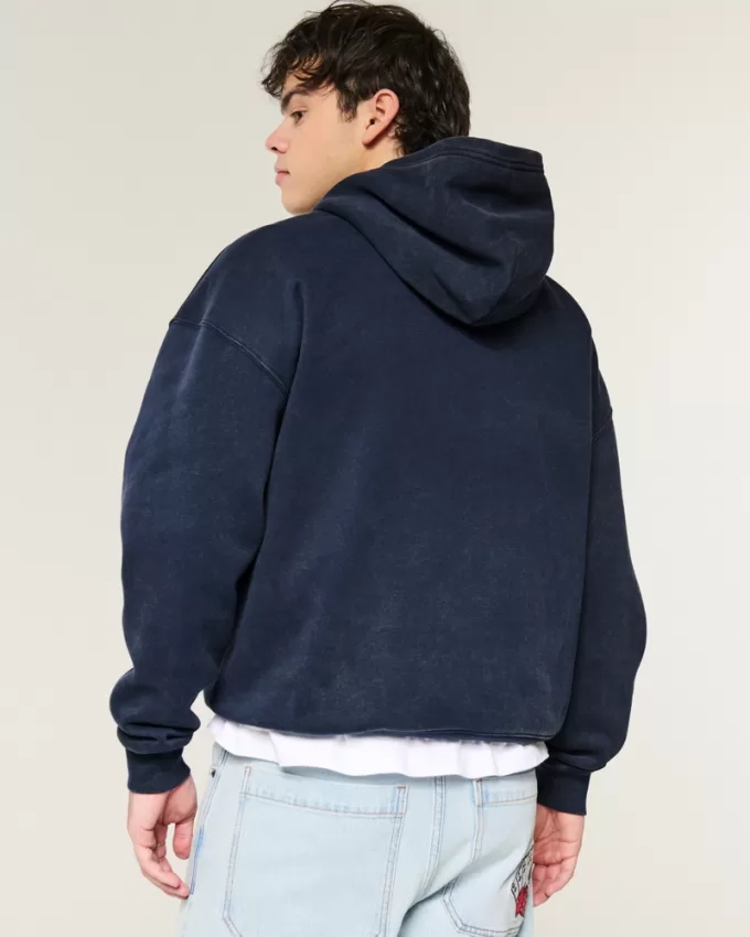 Boxy Washed Number Graphic Hoodie,Boxy Washed Number Graphic Hoodie Boxy Washed Number Graphic Hoodie,Boxy Washed Number Graphic Hoodie