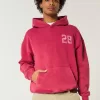 Boxy Washed Number Graphic Hoodie,Boxy Washed Number Graphic Hoodie Boxy Washed Number Graphic Hoodie,Boxy Washed Number Graphic Hoodie