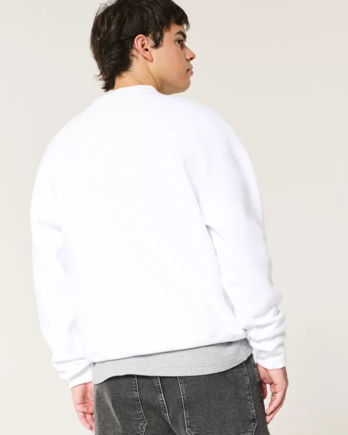 Boxy West Coast Marathon Graphic Crew Sweatshirt,Boxy West Coast Marathon Graphic Crew Sweatshirt Boxy West Coast Marathon Graphic Crew Sweatshirt,Boxy West Coast Marathon Graphic Crew Sweatshirt