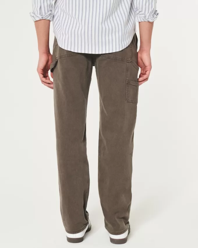Brown Loose Carpenter Jeans,Brown Loose Carpenter Jeans Brown Loose Carpenter Jeans,Brown Loose Carpenter Jeans