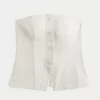 Button-Through Tube Top,Button-Through Tube Top Button-Through Tube Top,Button-Through Tube Top