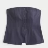 Button-Through Tube Top,Button-Through Tube Top Button-Through Tube Top,Button-Through Tube Top