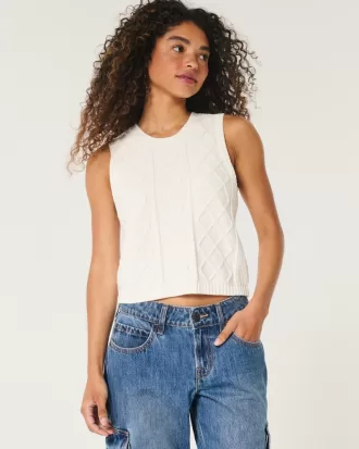 Cable-Knit Crew Sweater Vest,Cable-Knit Crew Sweater Vest Cable-Knit Crew Sweater Vest,Cable-Knit Crew Sweater Vest