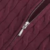 Cable-Knit Zip-Up Sweater,Cable-Knit Zip-Up Sweater Cable-Knit Zip-Up Sweater,Cable-Knit Zip-Up Sweater