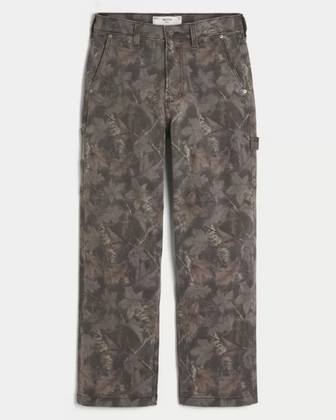 Camo Baggy Painter Jeans,Camo Baggy Painter Jeans