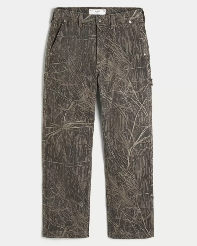 Camo Baggy Painter Jeans,Camo Baggy Painter Jeans