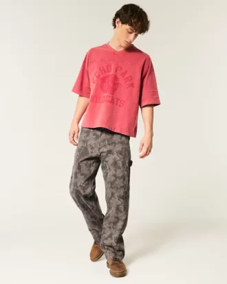 Camo Baggy Painter Jeans,Camo Baggy Painter Jeans