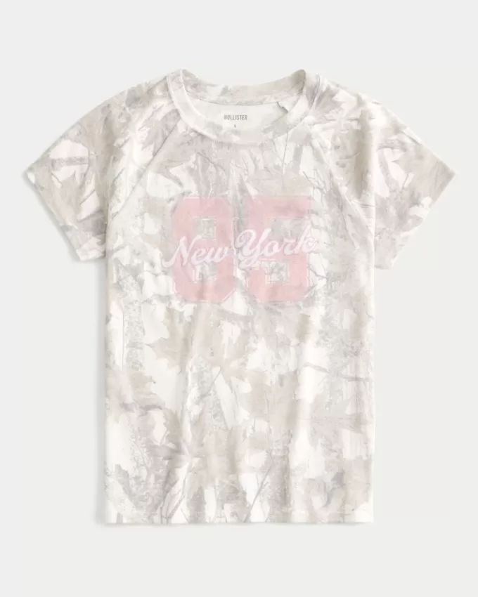 Camo New York Graphic Baby Tee,Camo New York Graphic Baby Tee Camo New York Graphic Baby Tee,Camo New York Graphic Baby Tee
