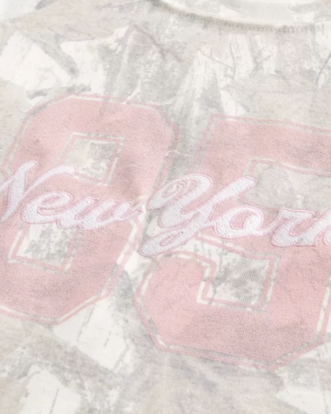 Camo New York Graphic Baby Tee,Camo New York Graphic Baby Tee Camo New York Graphic Baby Tee,Camo New York Graphic Baby Tee