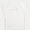 Cap Sleeve Shimmer Graphic Baby Tee,Cap Sleeve Shimmer Graphic Baby Tee Cap Sleeve Shimmer Graphic Baby Tee,Cap Sleeve Shimmer Graphic Baby Tee
