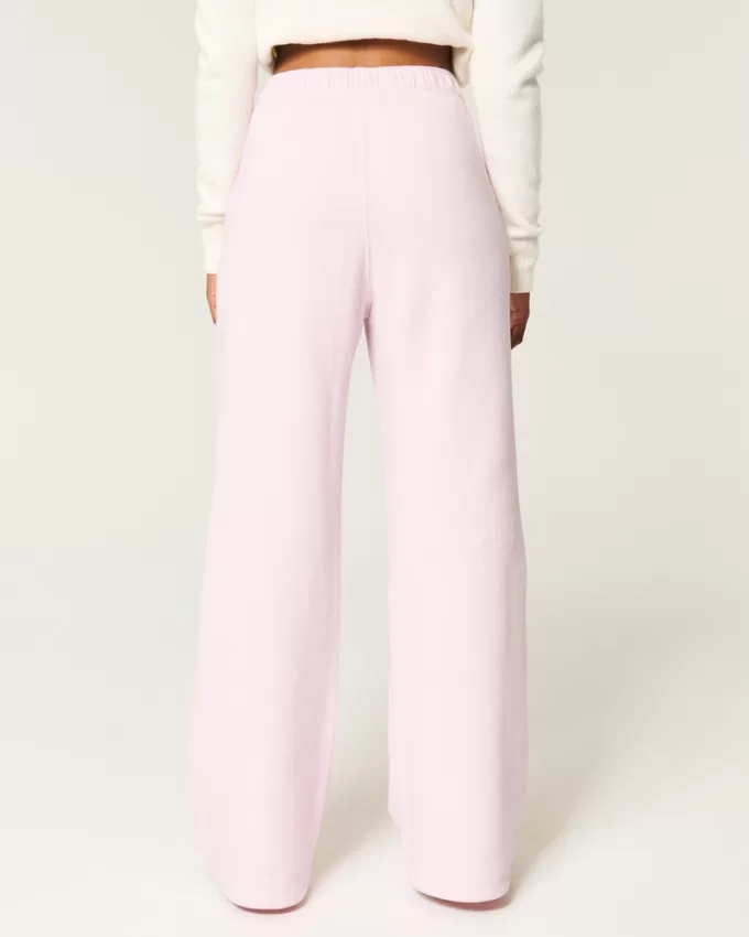 Cherry Graphic Wide-Leg Sweatpants,Cherry Graphic Wide-Leg Sweatpants Cherry Graphic Wide-Leg Sweatpants,Cherry Graphic Wide-Leg Sweatpants