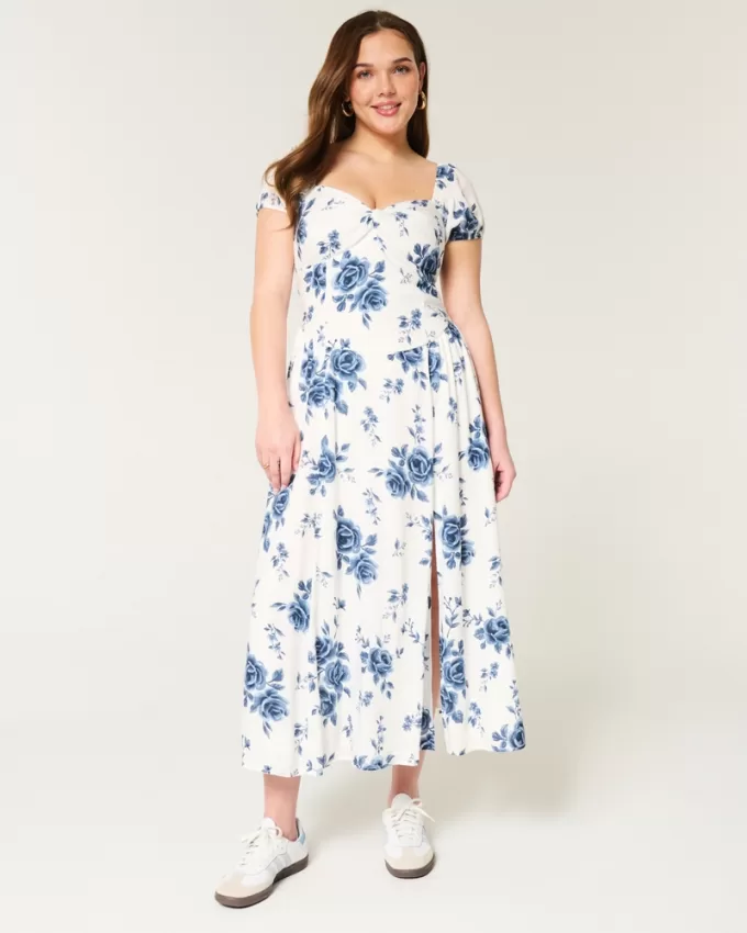 Cinch Bust Drop-Waist Maxi Dress,Cinch Bust Drop-Waist Maxi Dress Cinch Bust Drop-Waist Maxi Dress,Cinch Bust Drop-Waist Maxi Dress
